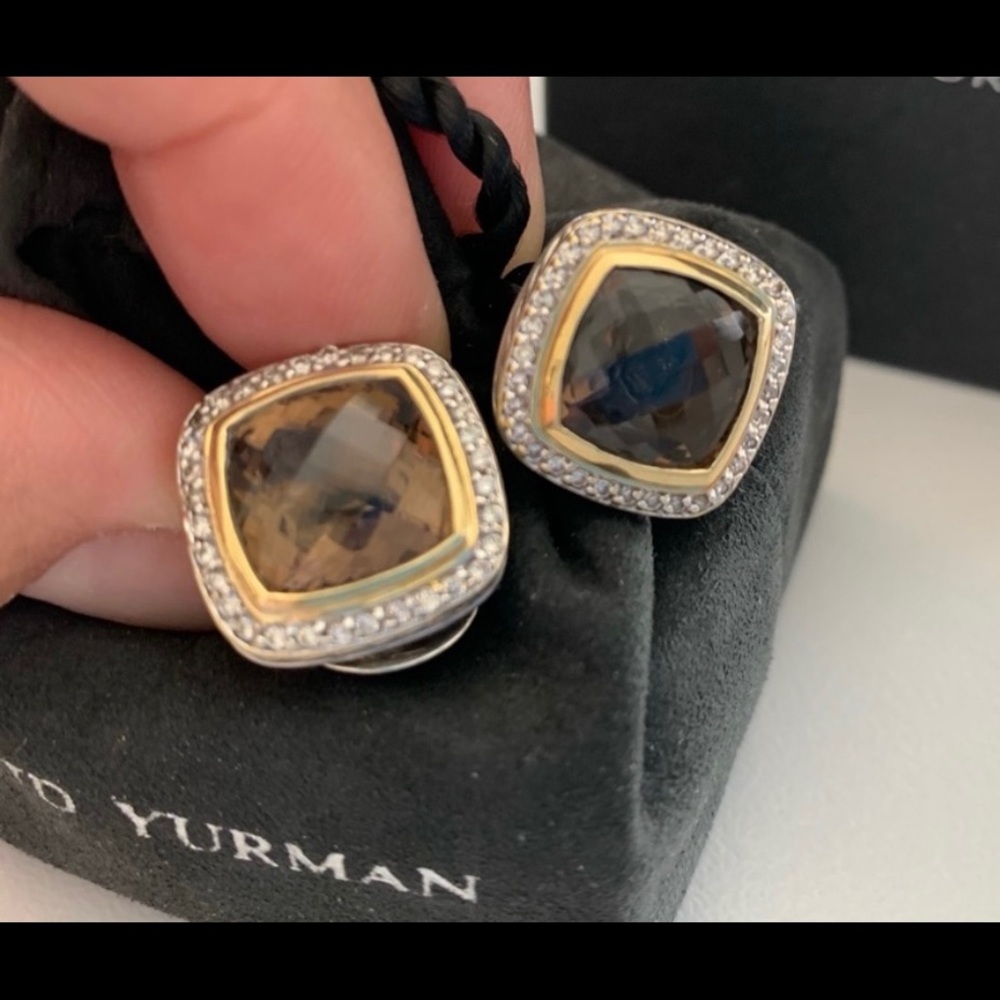 David Yurman Smokey Quartz 11mm